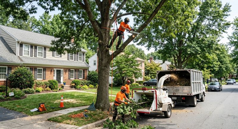Tree Canopy Thinning in Allentown, PA